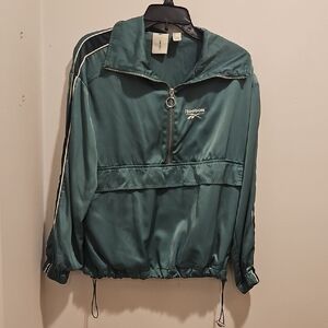 Reebok Women's Green Bomber Jacket